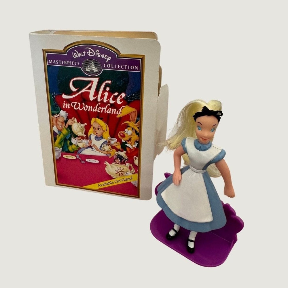 Disney Alice in Wonderland 1995 McDonald's Happy Meal Toy Masterpiece Collection